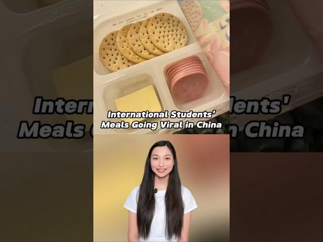 International Students’ Meals Going Viral in China  #studyabroad #food #cook #chinese #university