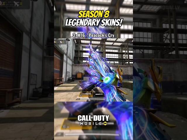 All Season 8 Legendary Skins  (5 Skins)