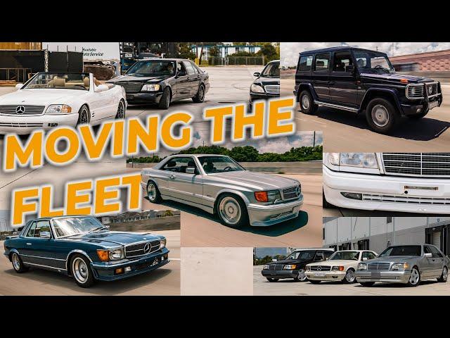 Driving 60 Vintage Mercedes, Gemballa SEC, SGS W126, AMG Widebody! | VLOG #003