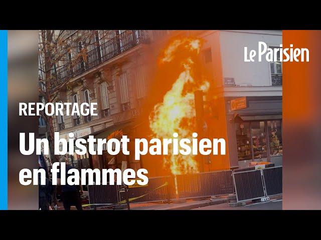 Paris : un restaurant en feu après une fuite de gaz dans le quartier de Montparnasse