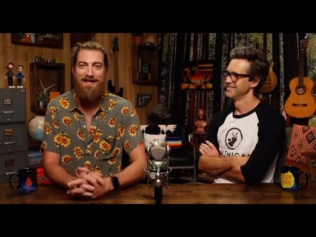 Rhett joking about Link's absent dad