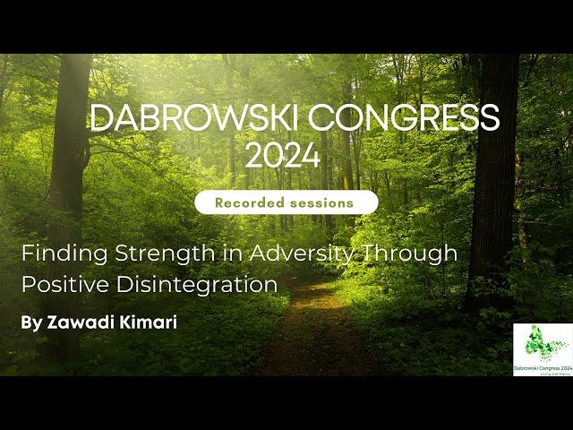 Finding Strength in Adversity Through Positive Disintegration — Zawadi Kimari