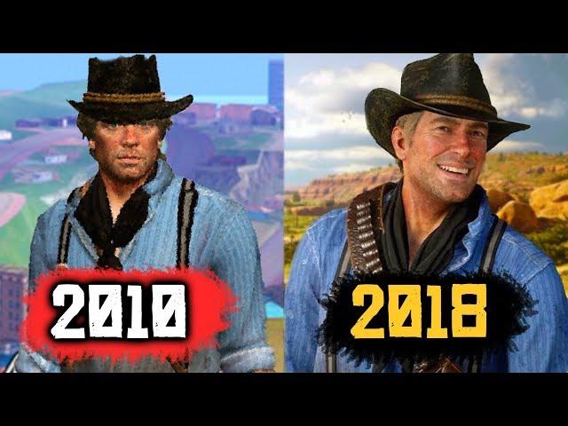 What Red Dead Redemption 2 Looked Like in 2010 (RDR2 Beta)