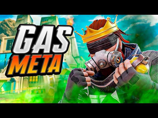 CAUSTIC HAS GAS FOR THE WHOLE LOBBY... (Apex Legends Season 20)