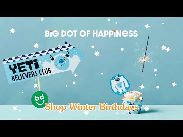 Winter Birthday Party Theme Ideas for Kids' Winter Wonderland Celebration | Big Dot of Happiness