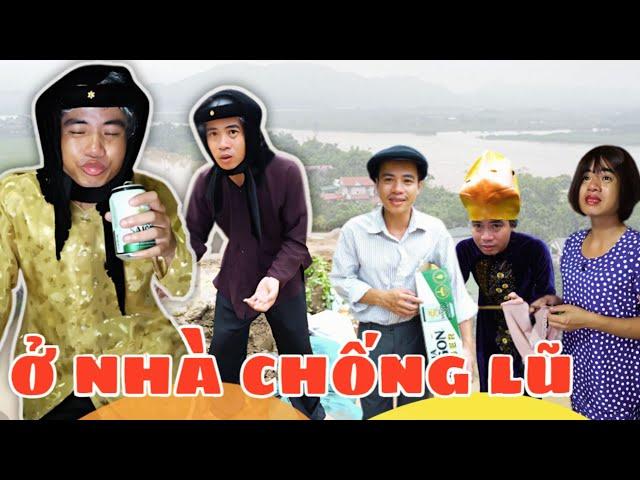 Ở nhà chống lũ | Phim hài cô  Hến | Olinhli