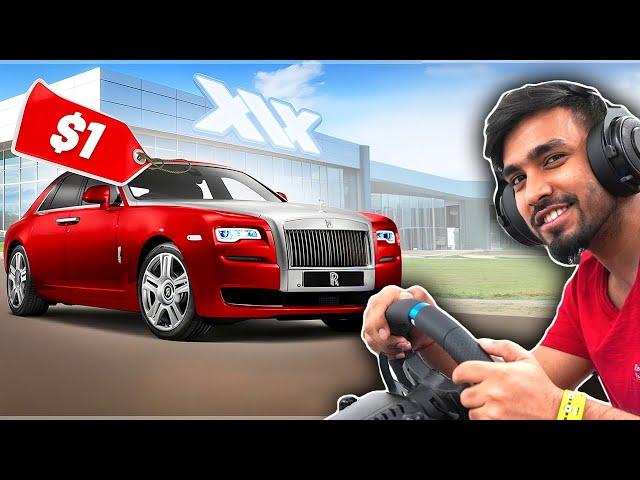 I BOUGHT MOST EXPENSIVE CAR IN CAR FOR SALE  - TECHNO GAMERZ CAR FOR SALE