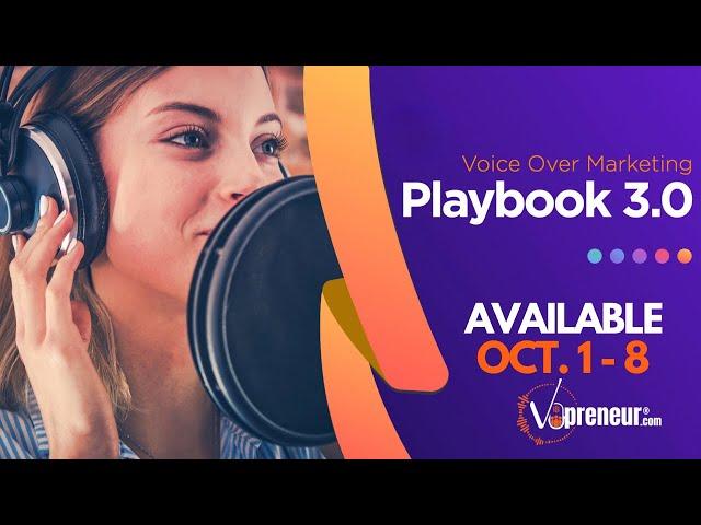 Voice Over Marketing Playbook is Back