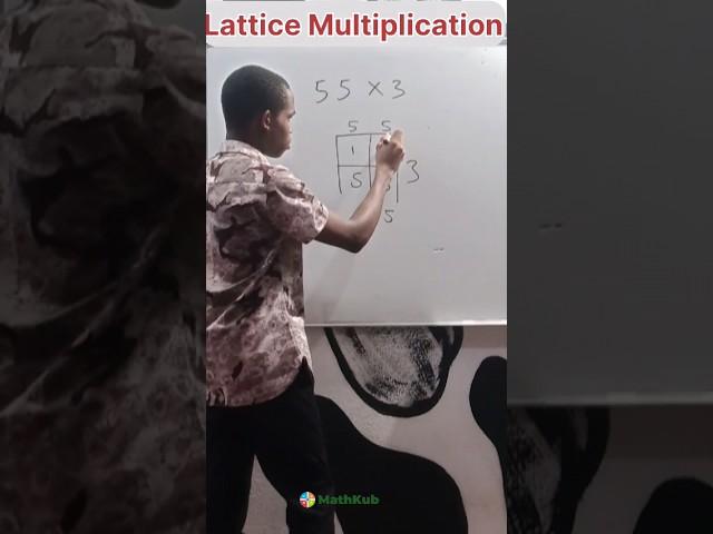 Lattice Multiplication || Math Hack Teachers never taught us  #maths #mathstricks #trending #viral