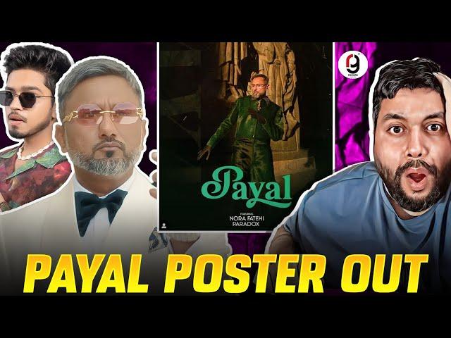 Yo Yo Honey Singh - Payal Poster Out | Paradox | GLORY Bhushan Kumar REACTION BY RG #reactionbyrg