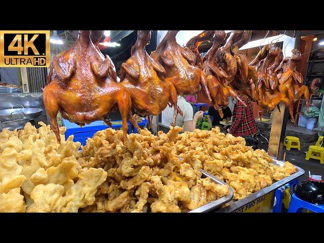 Vietnam Street Food  Awesome Night Market Ho Chi Minh District 10