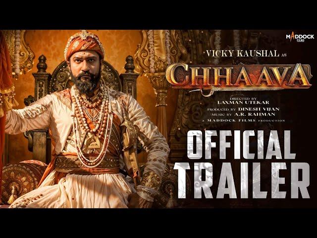 Chhava | Official Trailer |Vicky Kaushal |Rashmika Mandanna| Akshaye Khanna |Ashutosh Rana | Concept