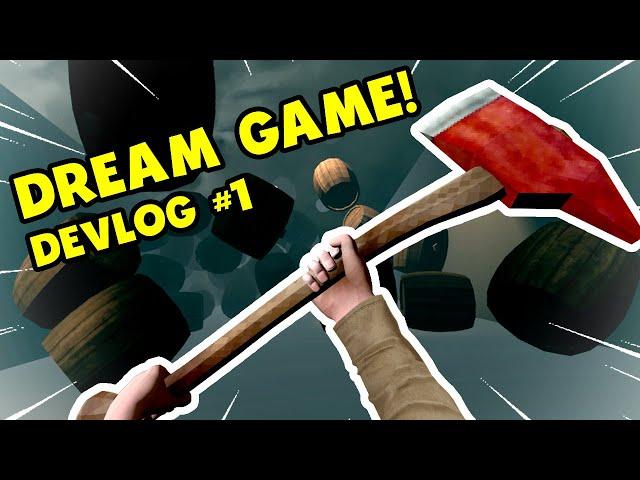 Making my DREAM game DEVLOG #1 - Burn it all Down