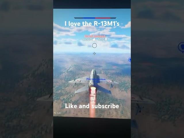 I love the R-13M1’s #short #shorts #gaming #warthunder #war #russia #jets