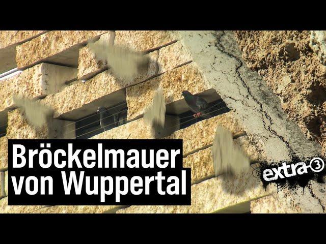 Realer Irrsinn: Die Klagemauer von Wuppertal | extra 3 | NDR