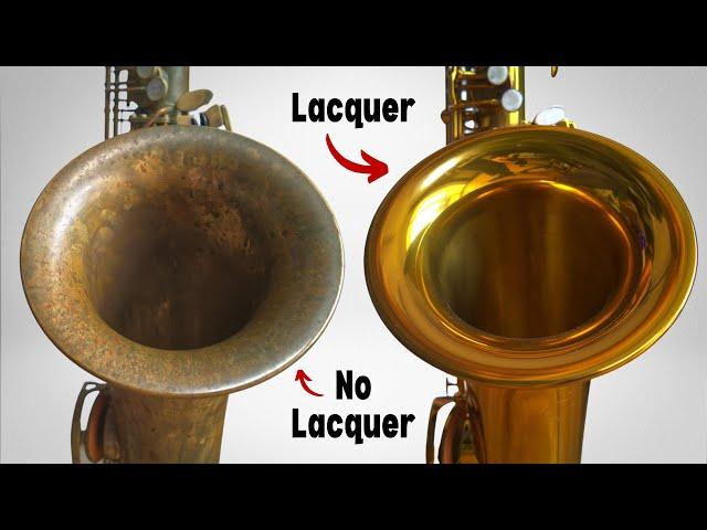 Why Saxophone Lacquer Matters… It’s NOT how you think