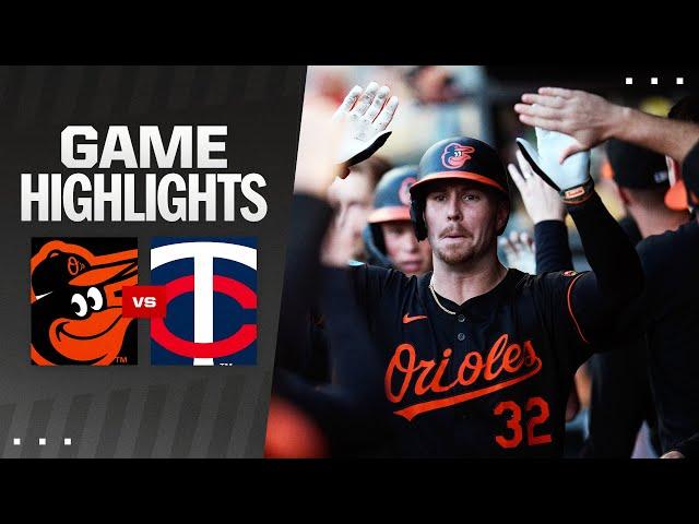 Orioles vs. Twins Game Highlights (9/28/24) | MLB Highlights