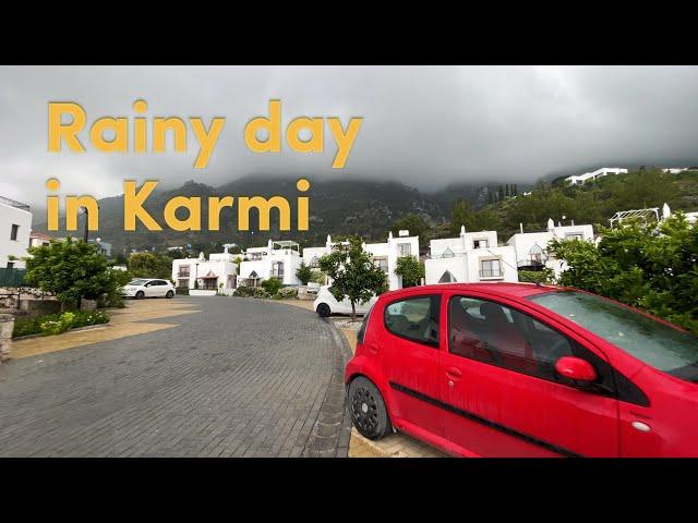 Rainy day in Karmi