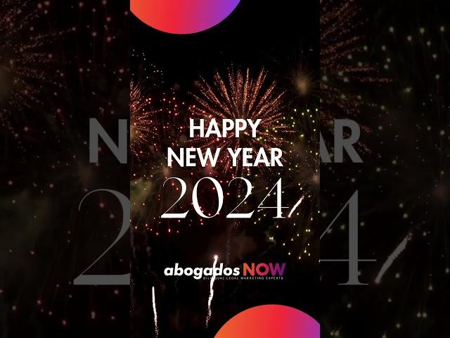 Happy New Year from the Abogados NOW team! #LegalMarketing #Lawyering #LegalTriumphs #LegalCommunity