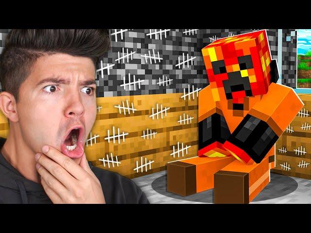 I Survived 100 Days in Minecraft PRISON! *maximum security*