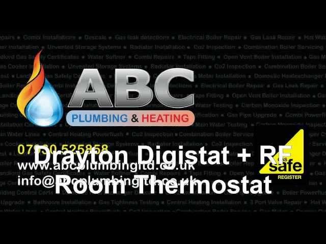 Drayton Digistat + RF Room Stat by ABC Heating Services
