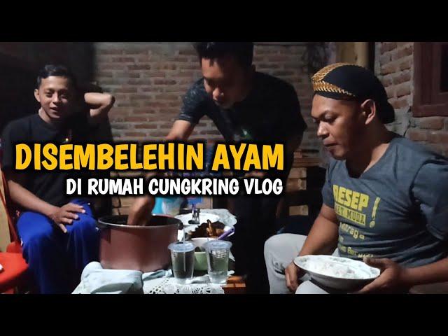 MBAH CARIK MAKAN MALAM, DI RUMAH CUNGKRING VLOG | MBAH PINI