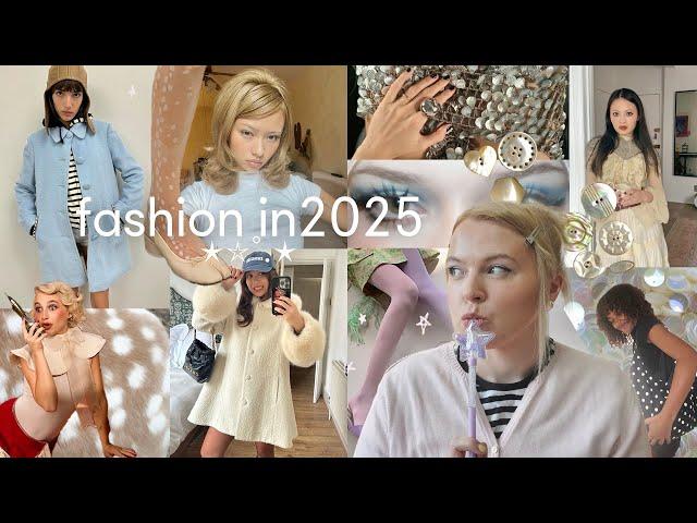 2025 fashion trend predictions  ⭒