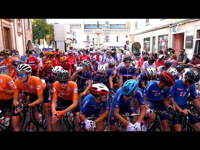 #EuroRoad21 | Men Under 23 Road Race, the start