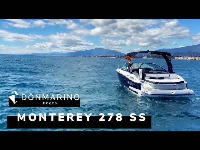 Monterey 278 SS 2022 - Running Footage