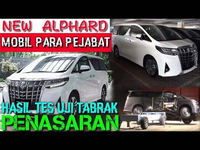 Mencengangkan  Hasil Tes Uji Tabrak Toyota Alphard & Velfire || Pantas Saja sangat mahal harganya