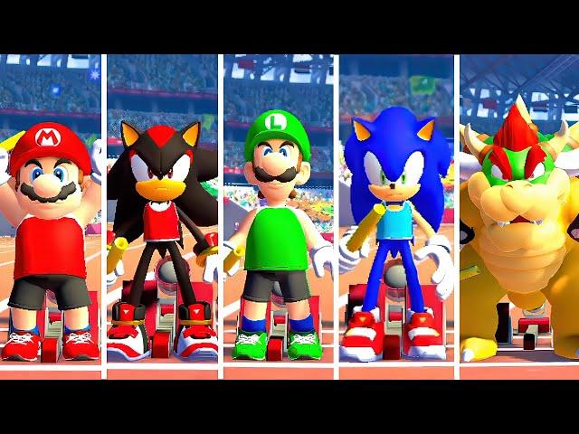 Mario & Sonic at the Olympic Games Tokyo 2020 All-Star 4x100m Relay Team!