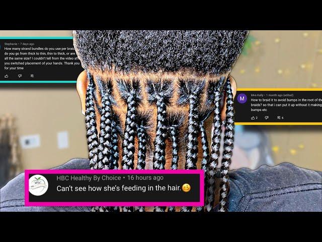 Answering Knotless Q/A Questions | •BraidsbyTyTi