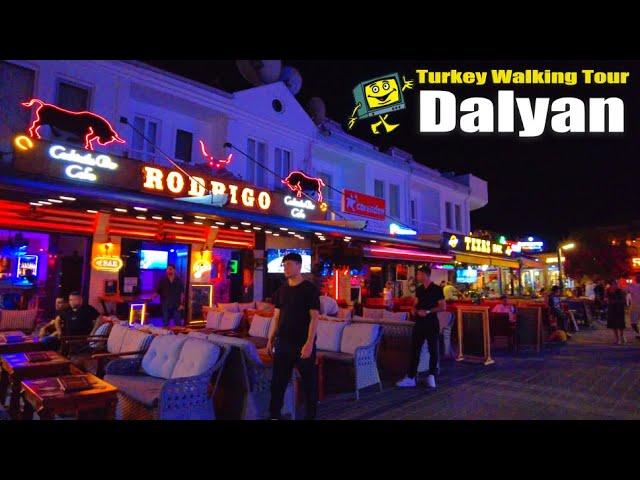 Dalyan Nightlife Turkey 2024 - 4K Walking Tour