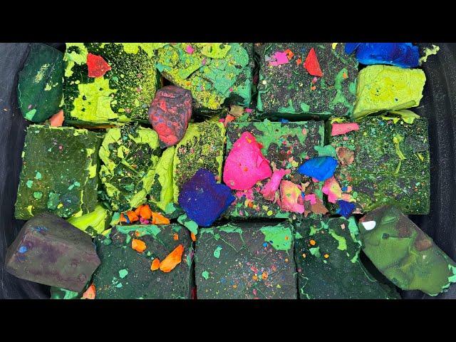 Deep Dyed Vibrant BSN Bucket Crush, 5k celebration continued. #asmr #oddlysatisfying #relax