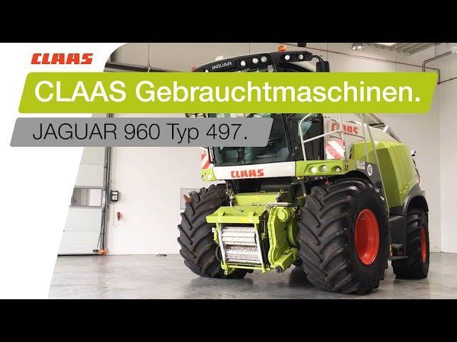 CLAAS Gebrauchtmaschinen. JAGUAR 960 (Typ 497).