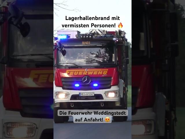 Im Status 3 auf Anfahrt!  #einsatzfahrzeug #feuerwehr #alarmfahrt #feuer #menschenleben #LF10