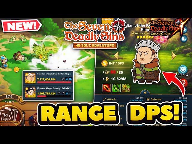 BEST RANGE DPS IN THE GAME? Is DPS King Worth Your Gems? | 7DS: Idle Adventure!