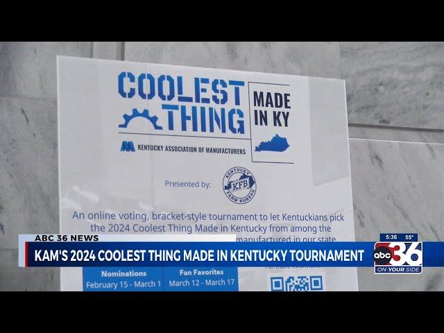 021424 KAM's coolest thing made in Kentucky tournament