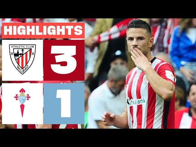 ATHLETIC CLUB 3 - 1 RC CELTA | HIGHLIGHTS LALIGA EA SPORTS