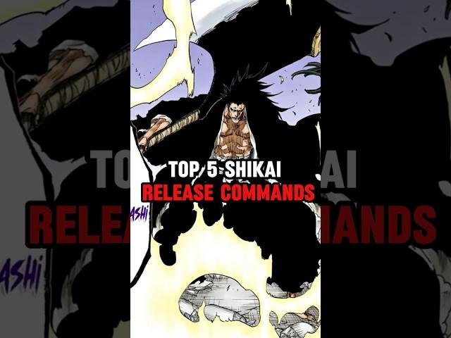 BEST SHIKAI Commands In Bleach
