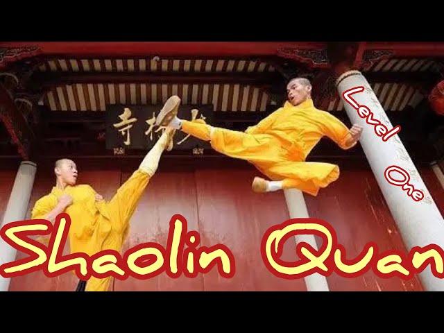 Shaolin Quan level 1 , Full Tutorial / 少林拳第一级