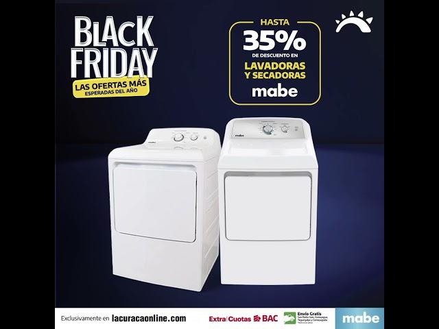 Lavadoras y secadoras #Mabe #blackfriday - La Curacao Honduras