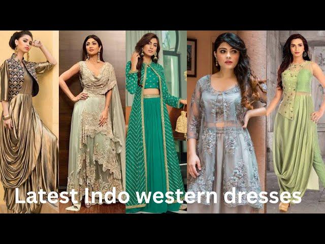 Indo western dresses design//Latest and trendy dress design for girls//Dress design suggestion....