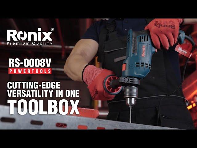 Your All-in-One Solution: Ronix RS-0008V Impact Drill Set for 110V