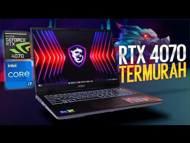 Laptop Gaming RTX 4070 Termurah!!! | Review MSI Sword 16 HX B14V