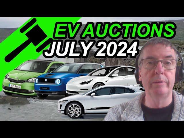 Trade EV Car Auction from Aston Barclay 1st August 2024