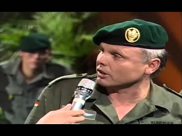 Günther Jauch - Fahrradstaffel der Bundeswehr 1988