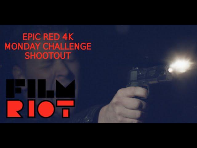 Monday Challenge: Shootout EPIC 4K by GhostPictures for Film Riot RED 120 fps gun fight slow motion