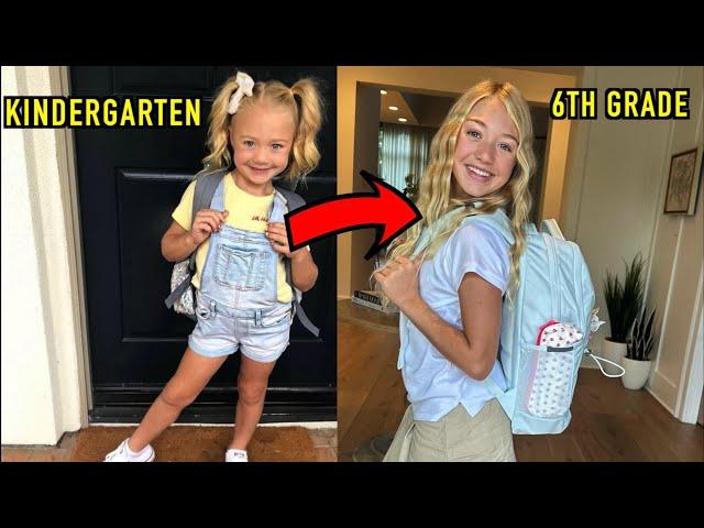 Everleigh's 1st day of Middle School!