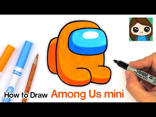 How to Draw AMONG US Mini Game Character